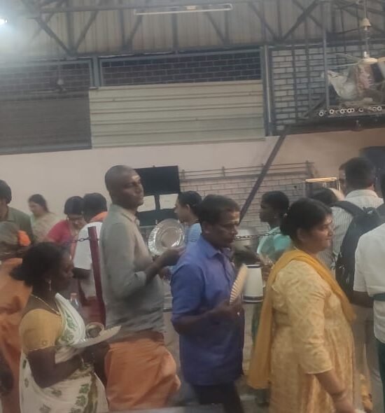People at our Trust to collect food