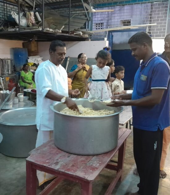 Distribution of food
